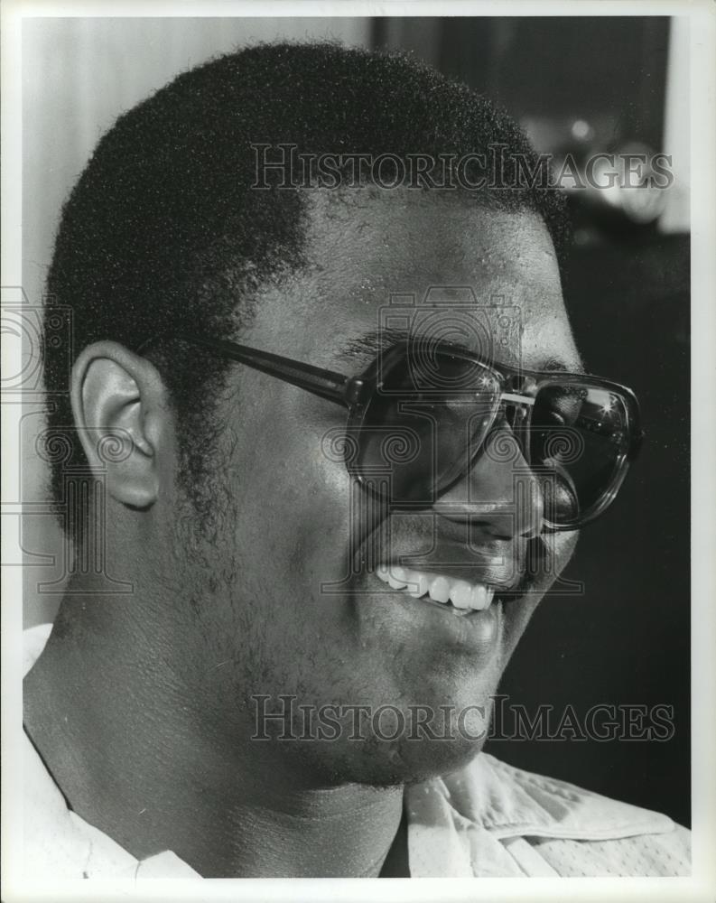 1981 Press Photo John Hand, Parade Magazine Prep All-American Team, Football - Historic Images