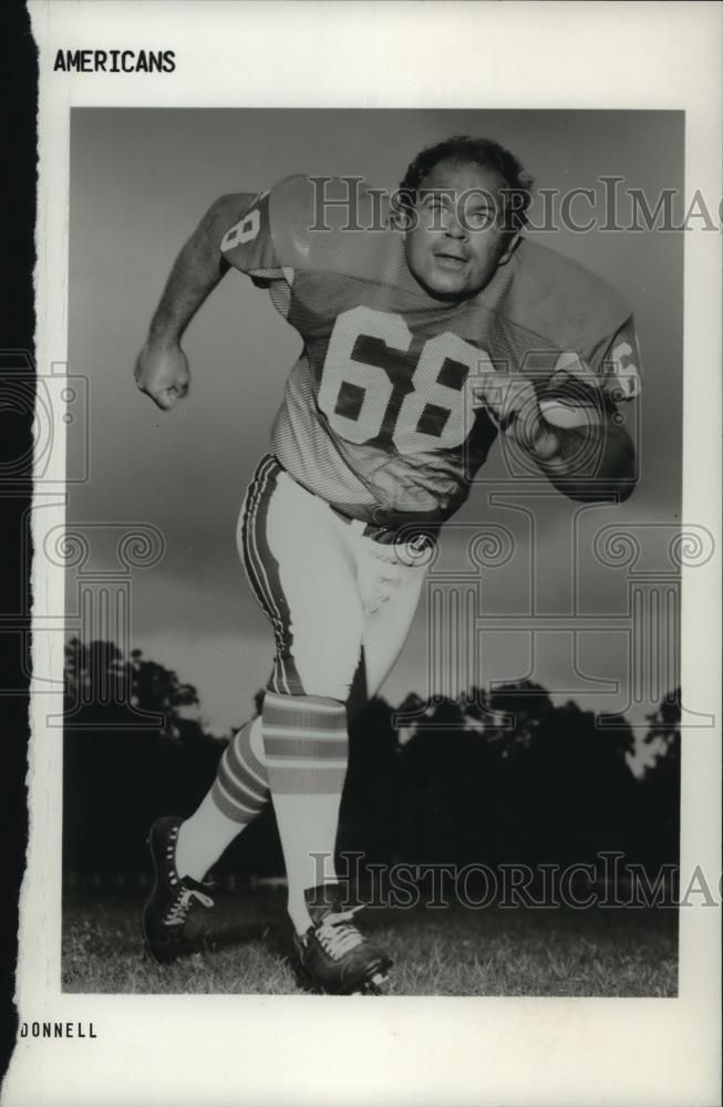 Press Photo Americans football player - abns06431 - Historic Images