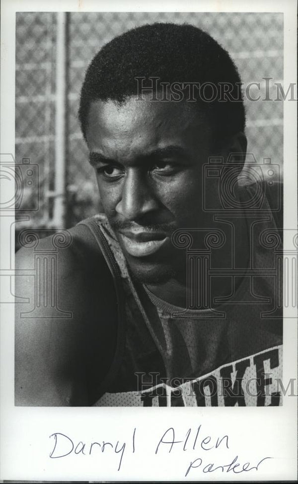 Darryl Allen Math Parker track athlete Darryl Allen , 1980 Vintage Press Photo - Historic ...
