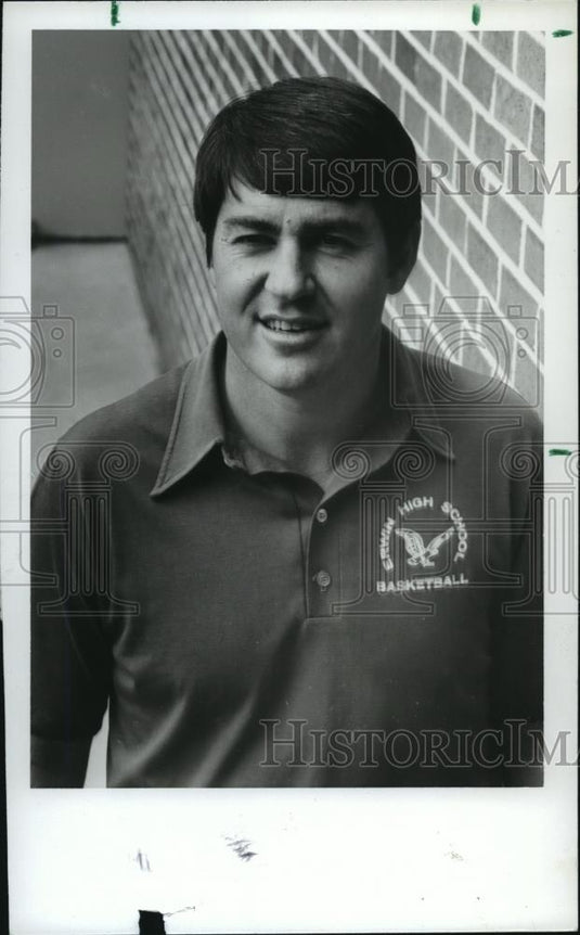 1981 Press Photo Erwin High School - Bobby Johns, Sports Coach, Alabama - Historic Images