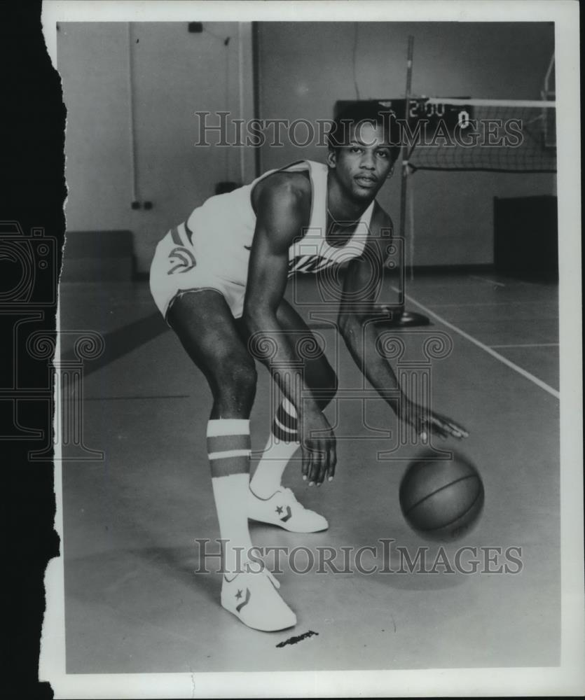 Press Photo Atlanta Hawks - Player Eddie Johnson - abns06785 - Historic Images