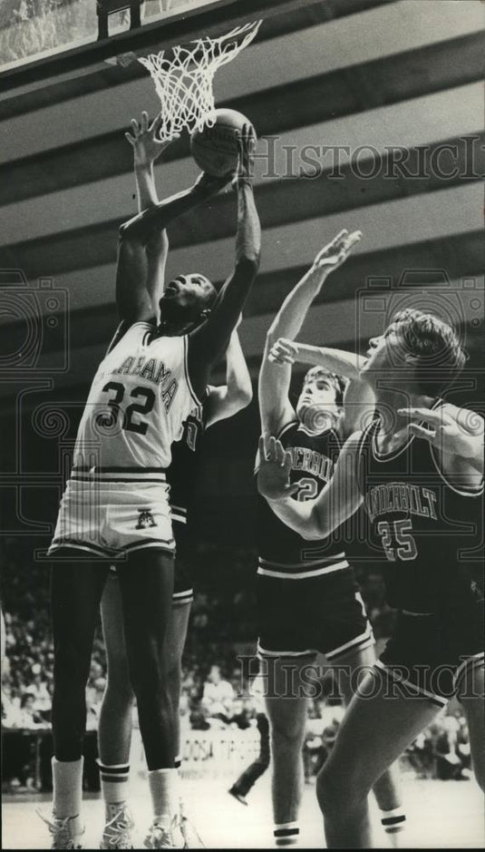 1983 Press Photo Alphonso "Buck" Johnson,