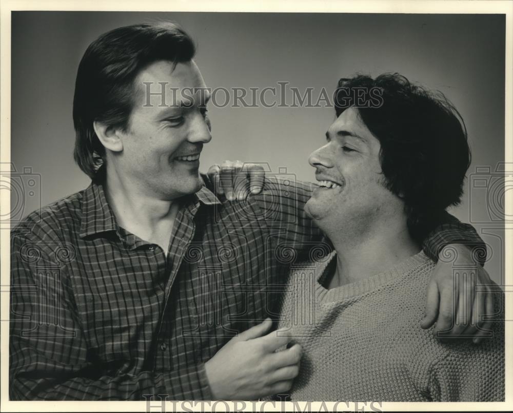 1987 Press Photo Jonathan Smoots and David CecsarinÃƒÆ’Ã†â€™Ãƒâ€šÃ‚Â© - mjc01291 - Historic Images