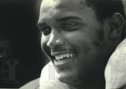 1979 Press Photo Ray Snell, leader of Wisconsin's offensive line - mjc01328 - Historic Images