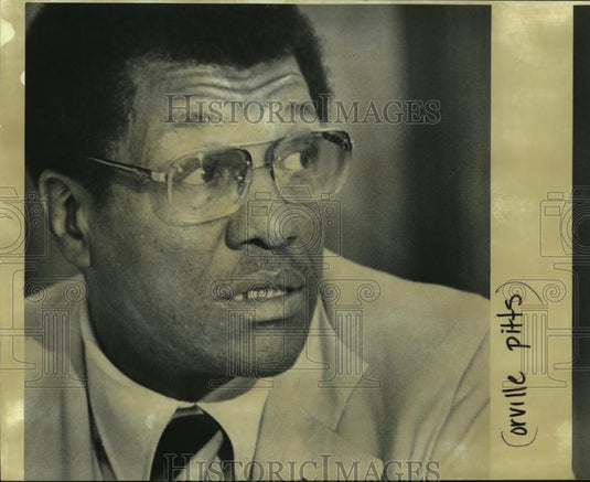 1982 Press Photo Orville Pitts - mjc02050 - Historic Images