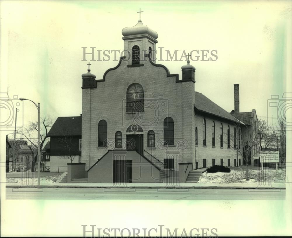 1987 Press Photo St. George Melkite Greek Catholic Church, Milwaukee - mjc02131 - Historic Images