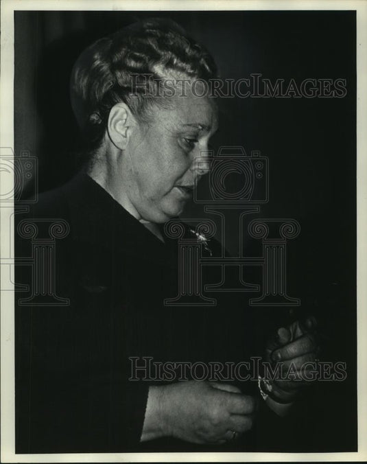 Press Photo Mrs. Lidia Chuprakova, Trade Union of Educators of Russia - Historic Images