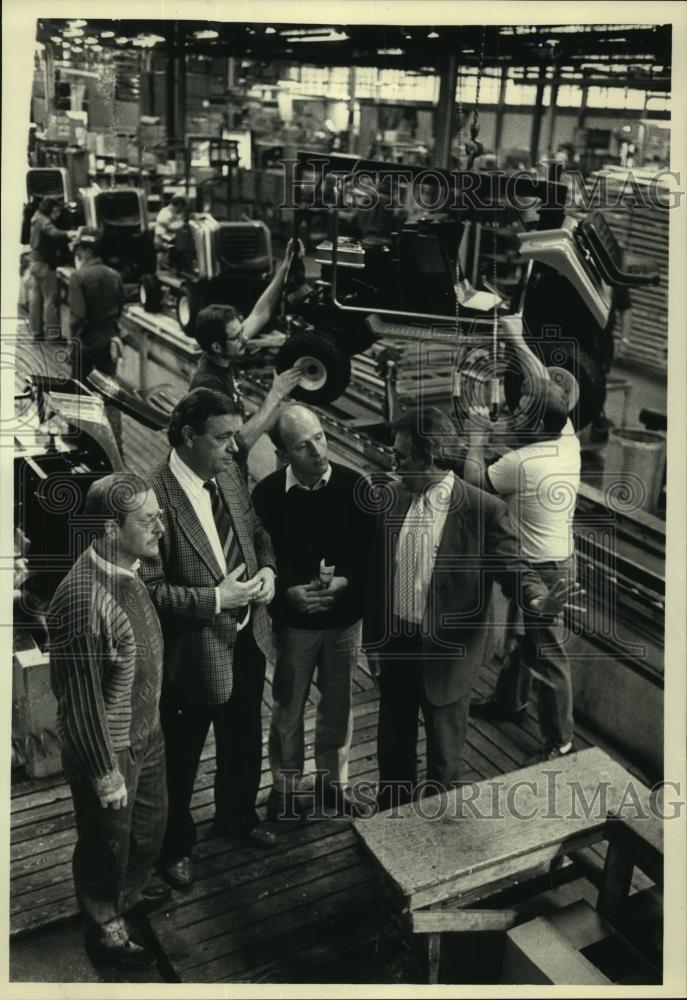 1987 Press Photo Netherland distributors of Simplicity Manufacturing Inc. - Historic Images