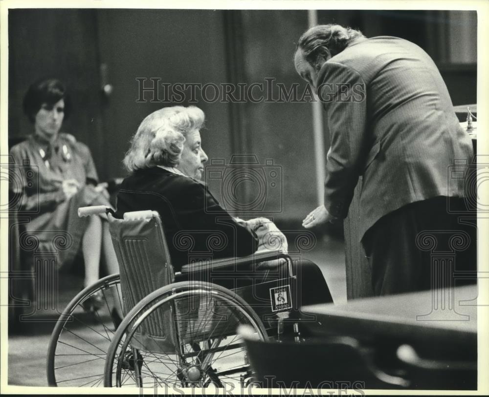 1979 Press Photo Lucille Uhlig, multiple sclerosis director - mjc03275 - Historic Images