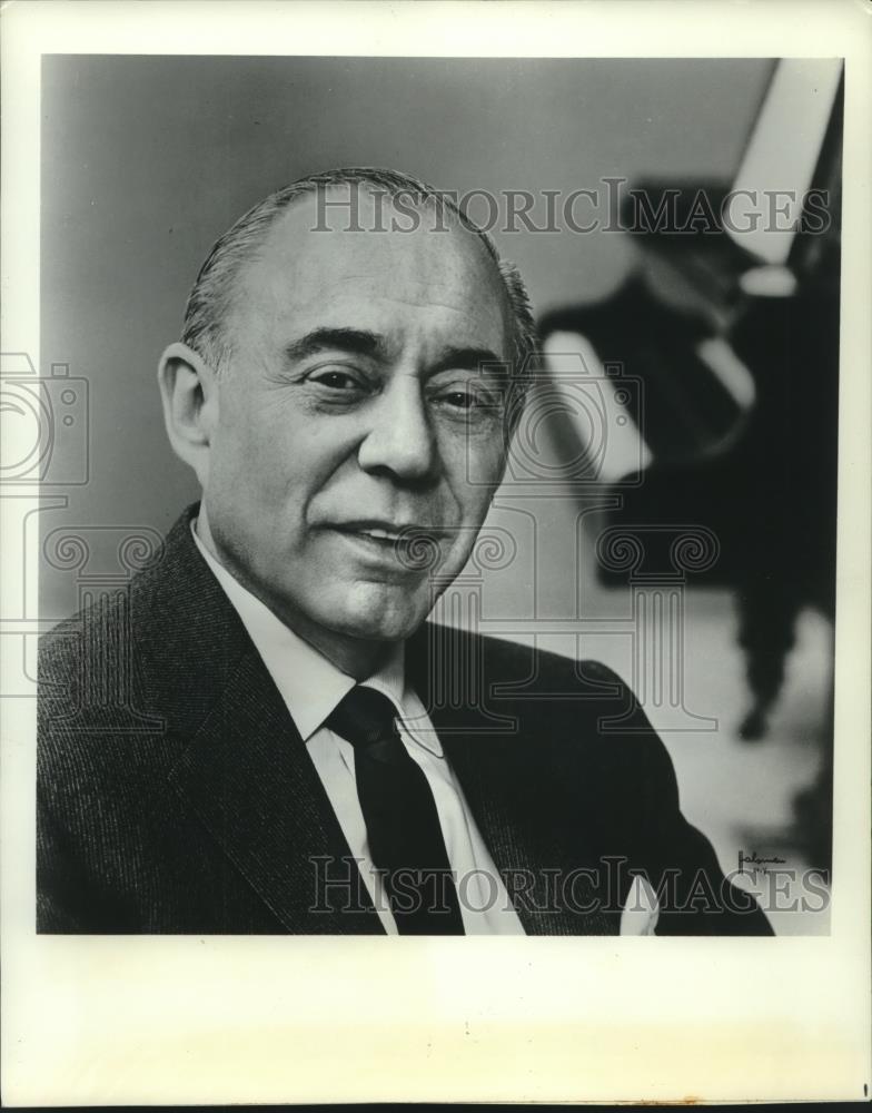 1980 Press Photo Richard Rodgers, composer - mjc03560 - Historic Images