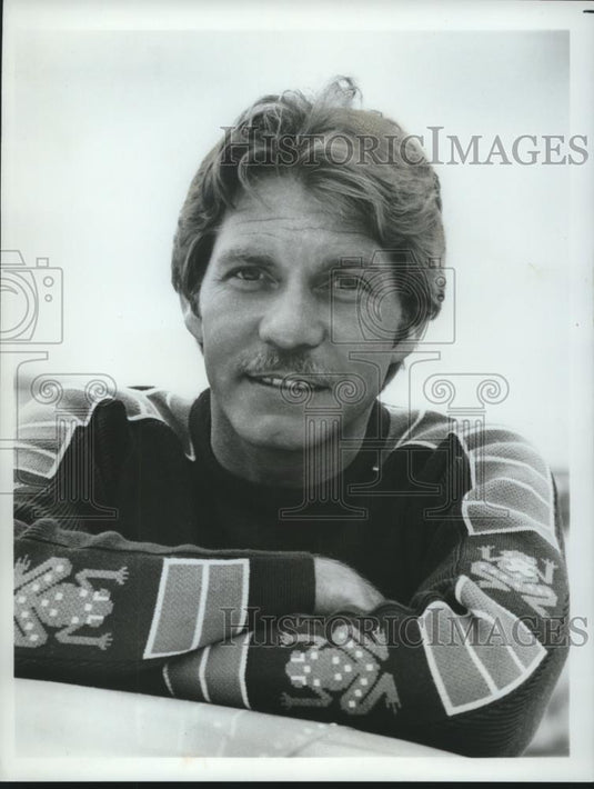 1976 Press Photo Christopher Stone, United States actor - mjc03568 - Historic Images