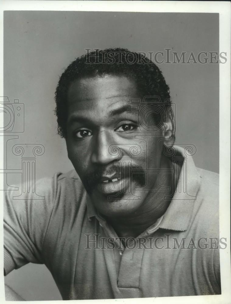 1984 Press Photo Former NFL star Bubba Smith to star in tv series "Blue Thunder" - Historic Images