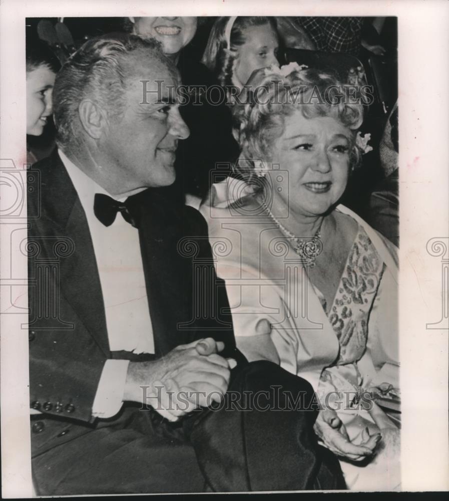 1976 Press Photo Buddy Rogers &amp; wife, Mary Pickford at Thalians&#39; charity benefit - Historic Images