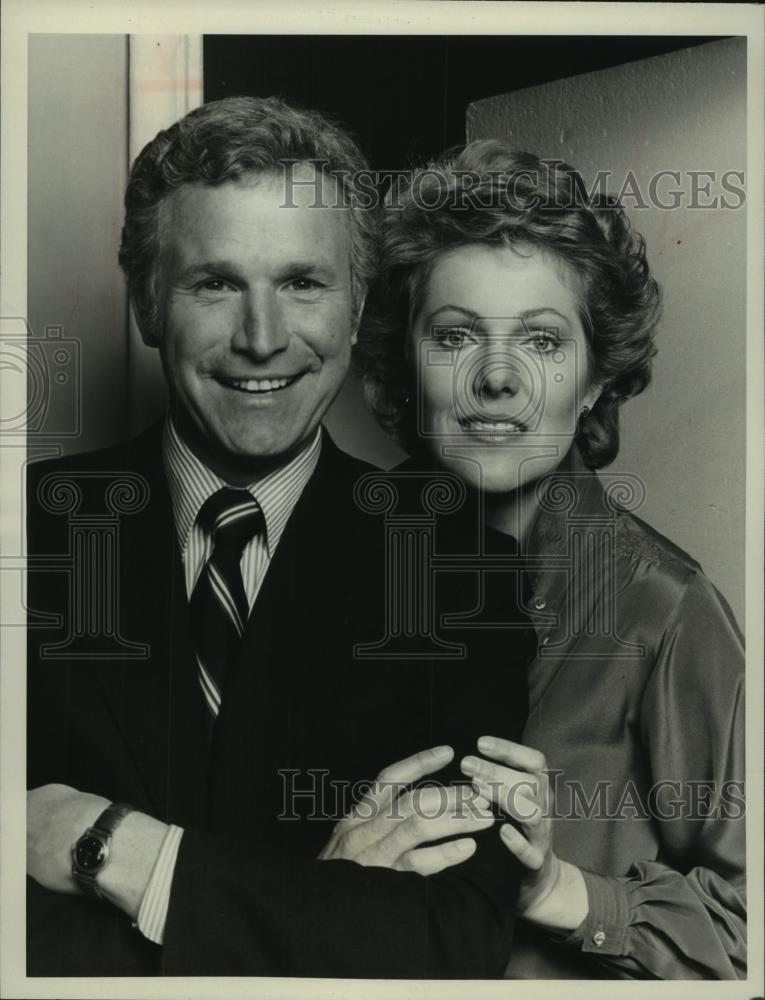 1980 Press Photo Wayne Rogers and Lynn Redgrave - mjc05798 - Historic Images