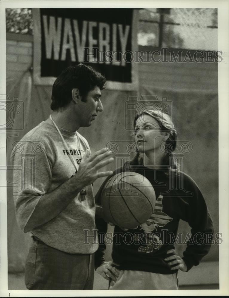 1978 Press Photo Actors Joe Namath and Kim Lankford in &quot;The Waverly Wonders&quot; TV - Historic Images