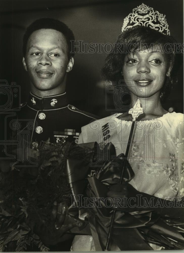 1980 Press Photo Susan Lyn Stigall winner of Miss Black America of Milwaukee - Historic Images