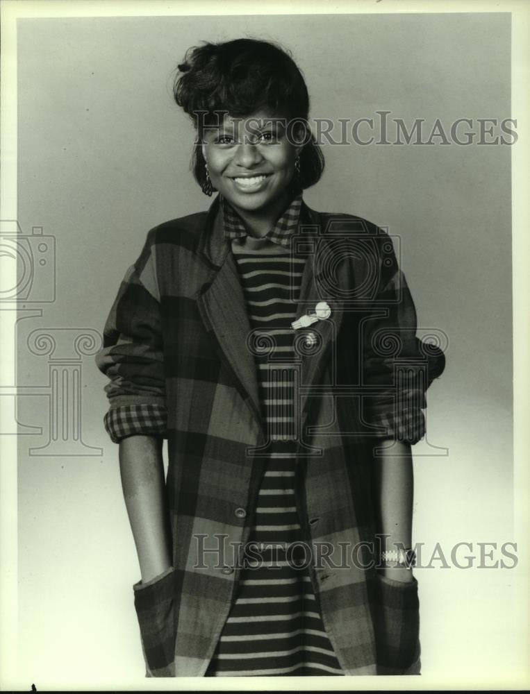 1986 Press Photo Tempestt Bledsoe actress as Vanessa Huxtable on The Cosby Show - Historic Images