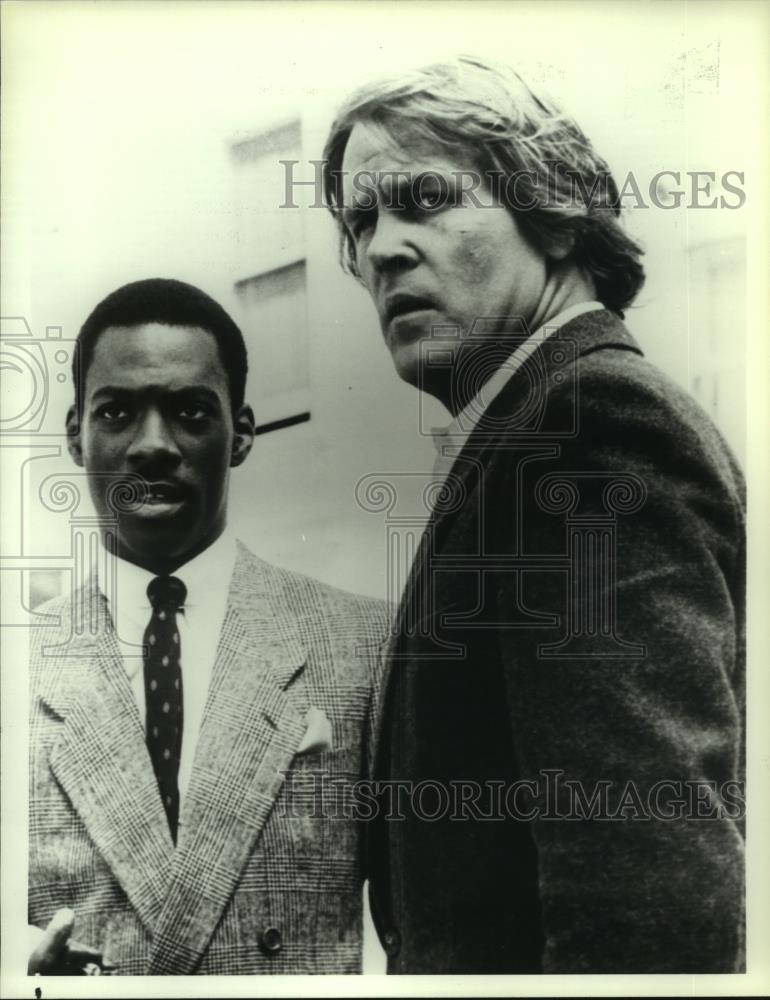 1985 Press Photo Eddie Murphy and Nick Nolte in 48 Hours - mjc06494 - Historic Images