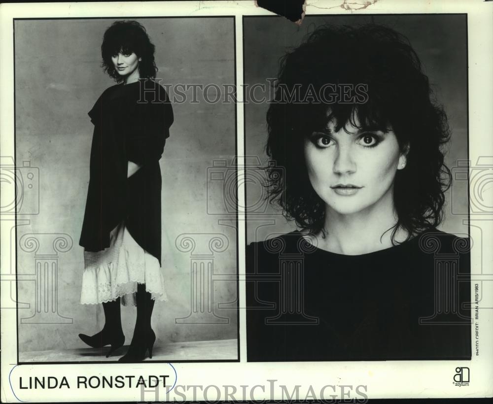 1984 Press Photo Singer Linda Ronstadt - mjc06606 - Historic Images