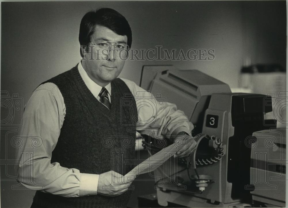 1984 Press Photo Jerry Taff, TV personality - mjc13409 - Historic Images