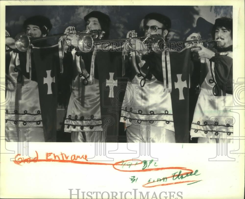 1982 Press Photo Trumpeters at the UW Waukesha County Center - mjc14759 - Historic Images