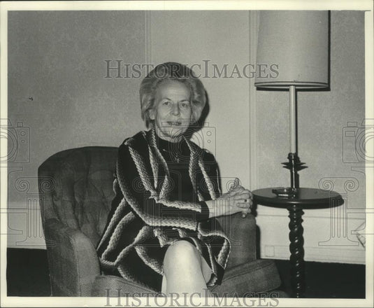 1982 Press Photo Helvi Sipila, president of Zonta international - mjc16076 - Historic Images