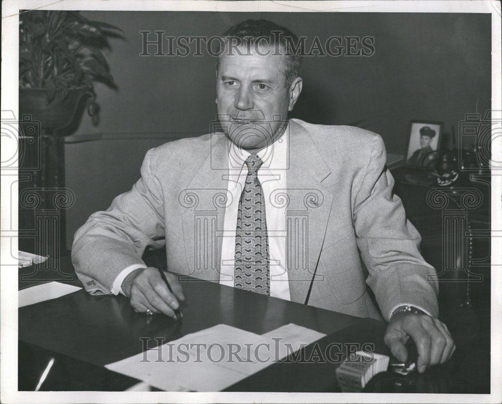 1953 Press Photo Charles N. Williams Detroit Treasurer - RRV45277 - Historic Images