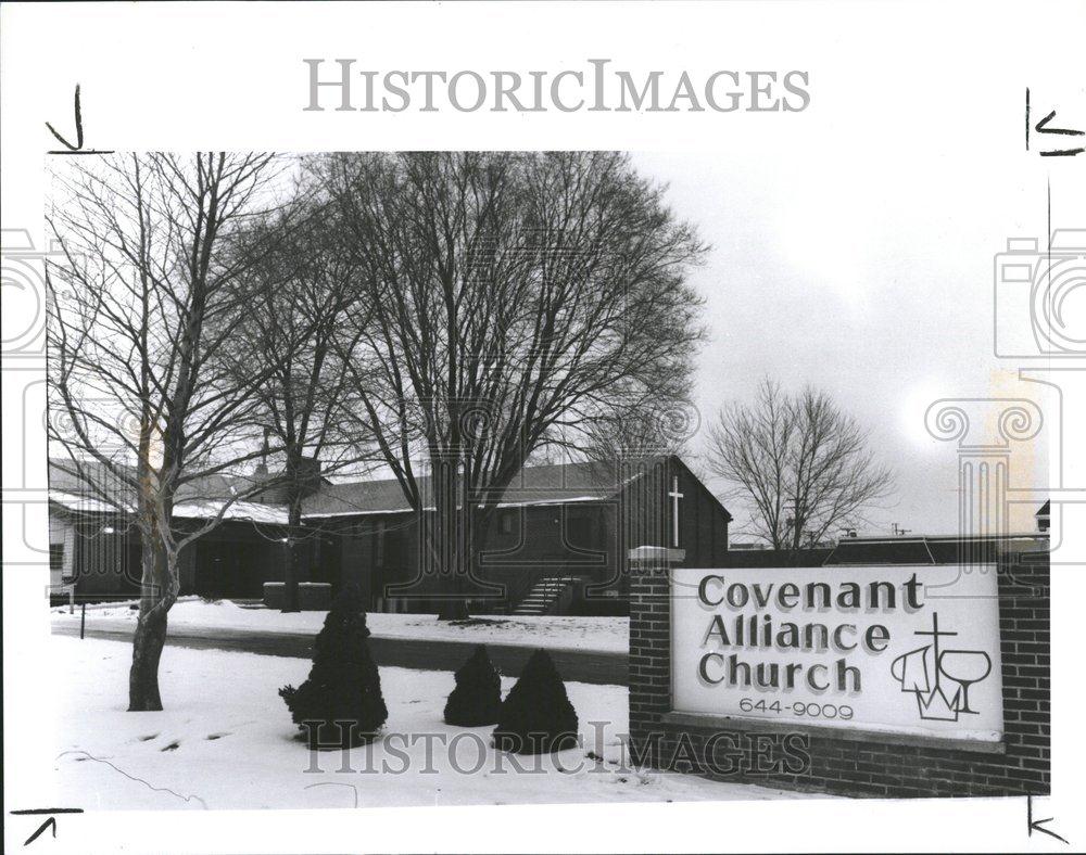 1991 Press Photo Covenant Alliance Church Michigan - RRV71741 - Historic Images