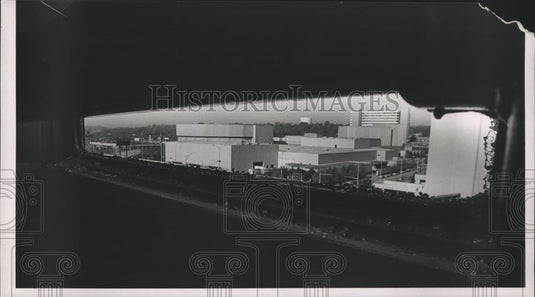 1985 Press Photo Alabama-Inmate tried to escape from Birmingham's county jail. - Historic Images