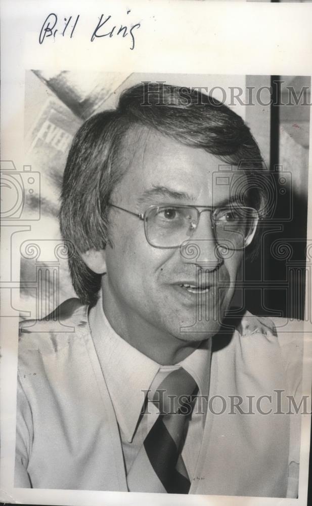 1978 Press Photo Alabama State Senator Bill King - abno05686 - Historic Images