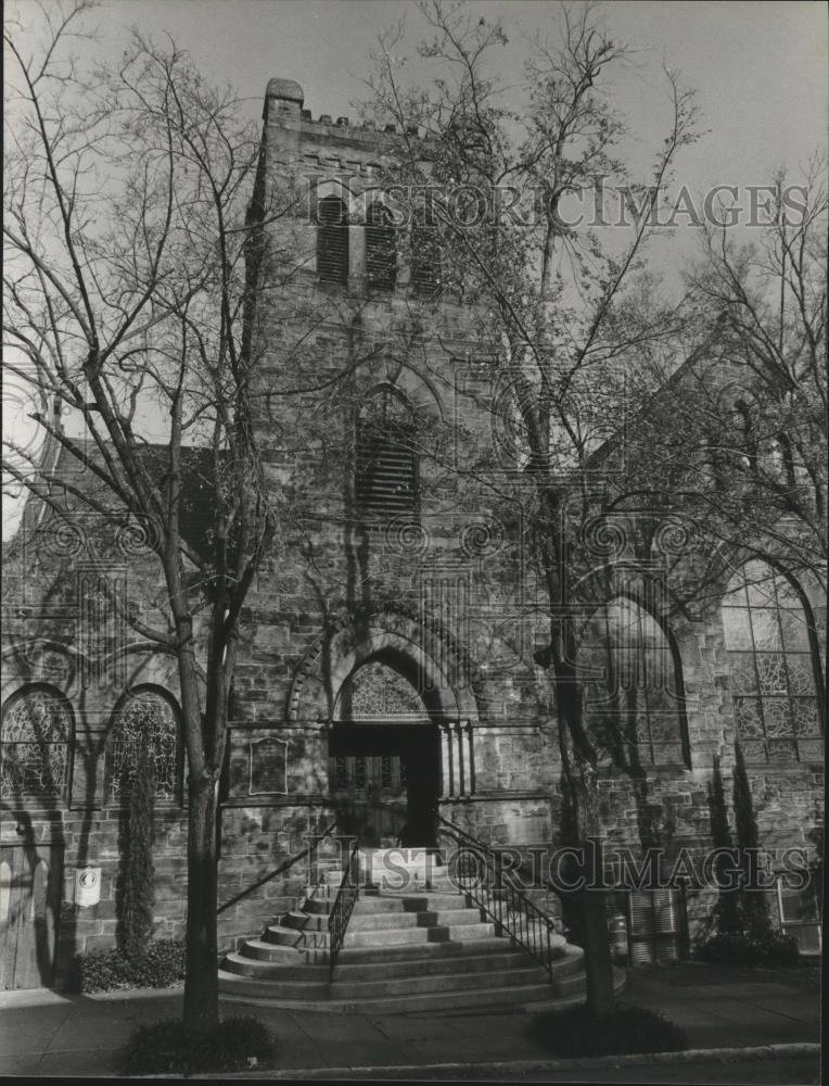 1979 Press Photo St. Mary's Episcopal Church in Birmingham, Alabama - abno05050 - Historic Images