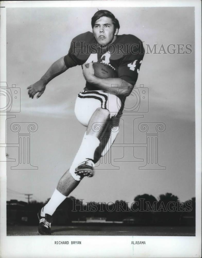 1984 Press Photo Richard Bryan, Alabama football player, murder victim - Historic Images
