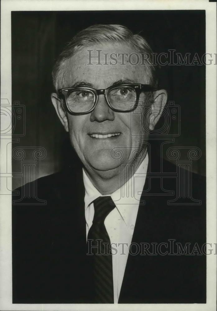 1986 Press Photo Willis C. Hagan, Jr., Hayes International Chairman of Board - Historic Images