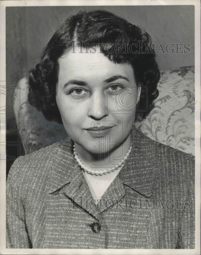 Press Photo Miriam G. Hill, Assistant Director Women&#39;s Dept., Birmingham News - Historic Images