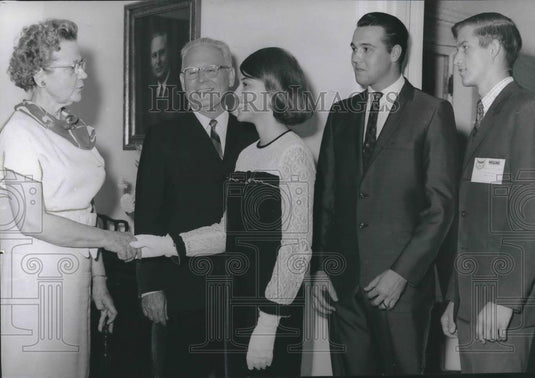 Press Photo Freshman's Reception for Florence State College - abno06433 - Historic Images