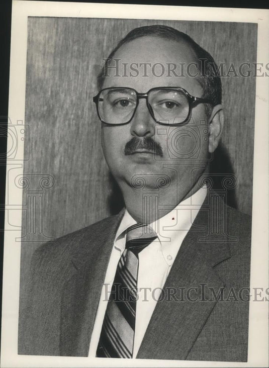 Press Photo Coleman Hamm, Political Candidate - abno05427 - Historic Images