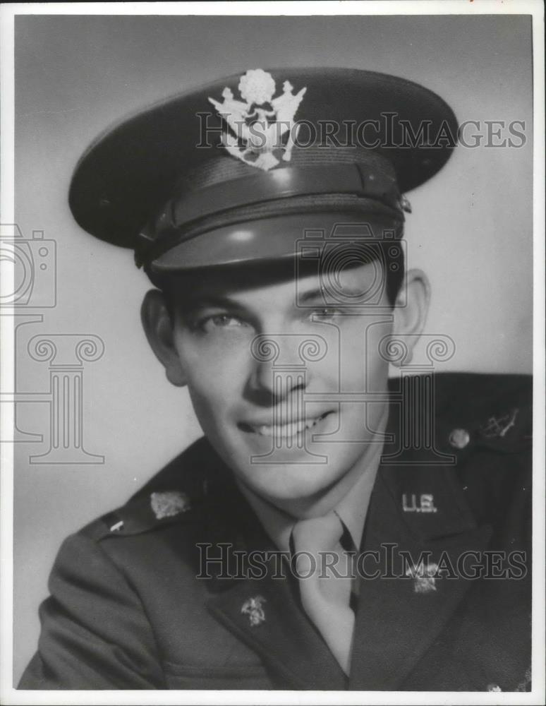 Press Photo Tom Bevill in military uniform - abno05053 - Historic Images