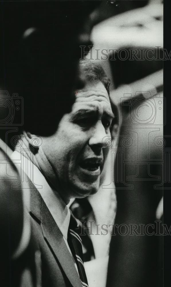 1979 Press Photo Basketball Sports Coach C. M. Newton - abns07192 - Historic Images