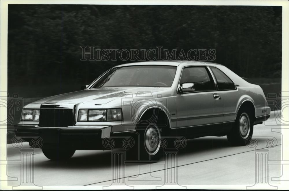 1987 Press Photo Ford Motor Company Defines Luxury With 1987 Lincoln Mark VII - Historic Images