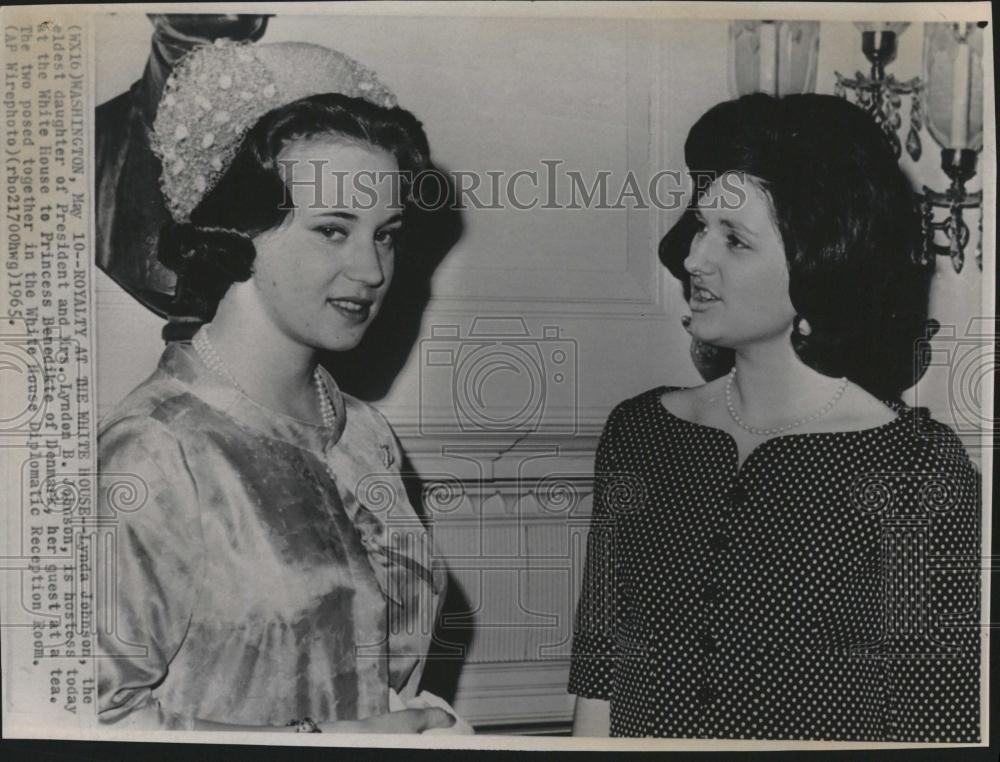 1965 Press Photo Lynda Johnson Daughter President Lyndo - RRV18517 - Historic Images