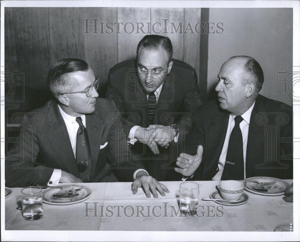 1955 Press Photo John Poole Robert Vanderkloot Richard - RRV72341 - Historic Images