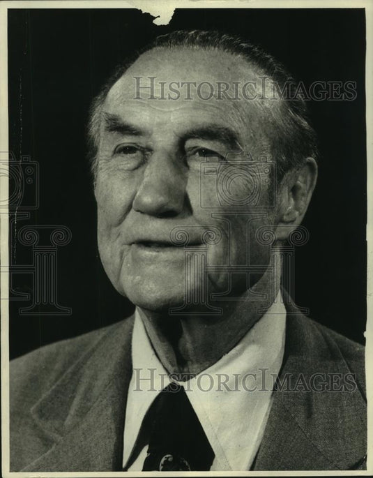 1977 Press Photo South Carolina's Senator, Strom Thurmond - mjc22423 - Historic Images