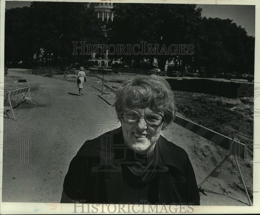 1977 Press Photo Betty Smith, president of Madison's Common Council - mjc17959 - Historic Images
