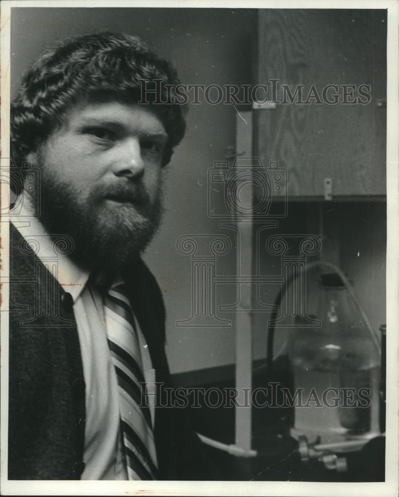 1978 Press Photo Dean Schultz, municipal &amp; sanitary engineer, Wisconsin - Historic Images