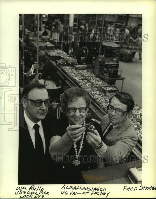 1980 Press Photo Frederick Stratton, president of Briggs & Stratton, Wisconsin - Historic Images