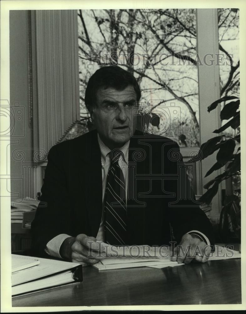 1981 Press Photo Chairman And CEO of Kepner-Tregoe Inc. Ben Tregoe, New Jersey - Historic Images