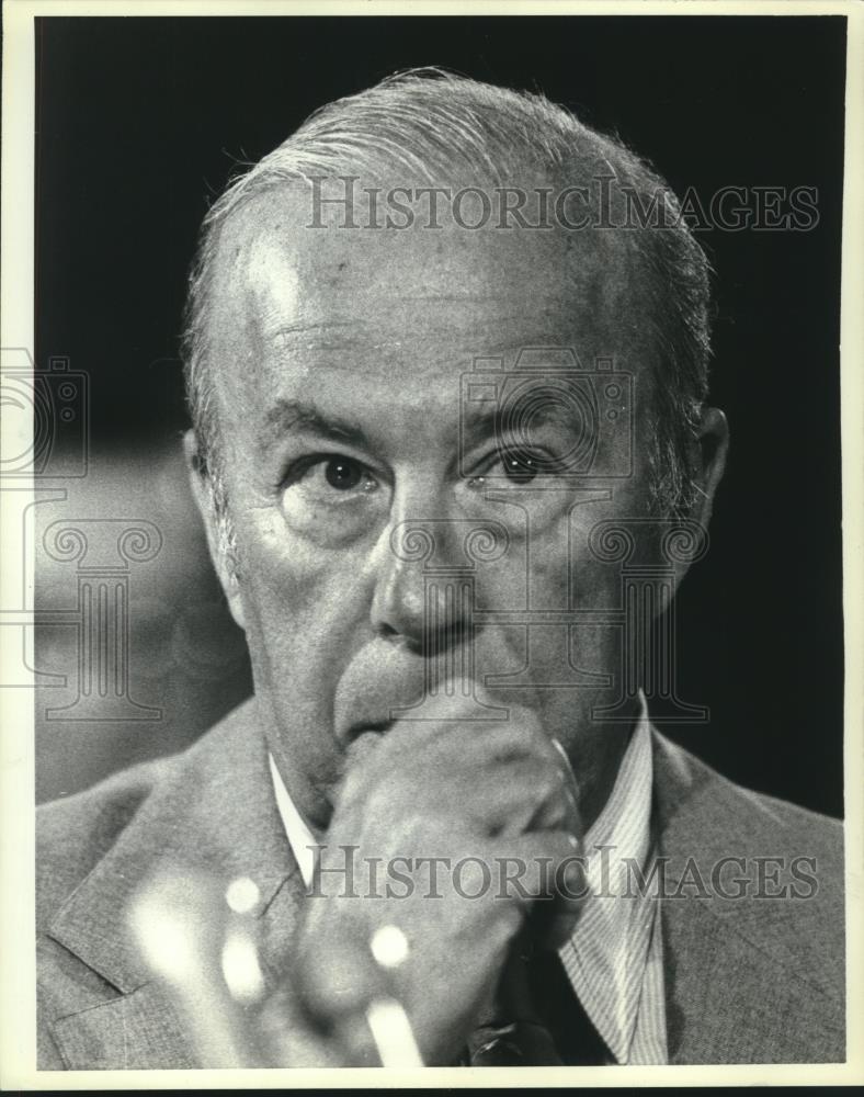 1982 Press Photo George P. Schultz, U.S. Secretary of State, Washington - Historic Images