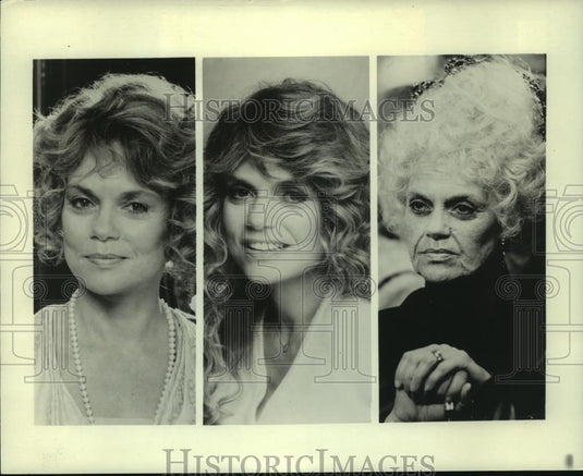 1984 Press Photo Dyan Canon stars as Kate Blackwell in "Master of The Game" - Historic Images