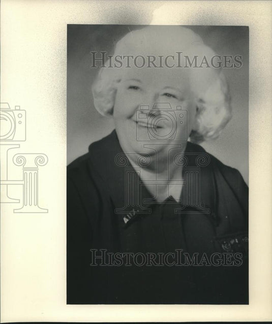 1984 Press Photo Florence Selbo, World War II veteran, Milwaukee, Wisconsin - Historic Images