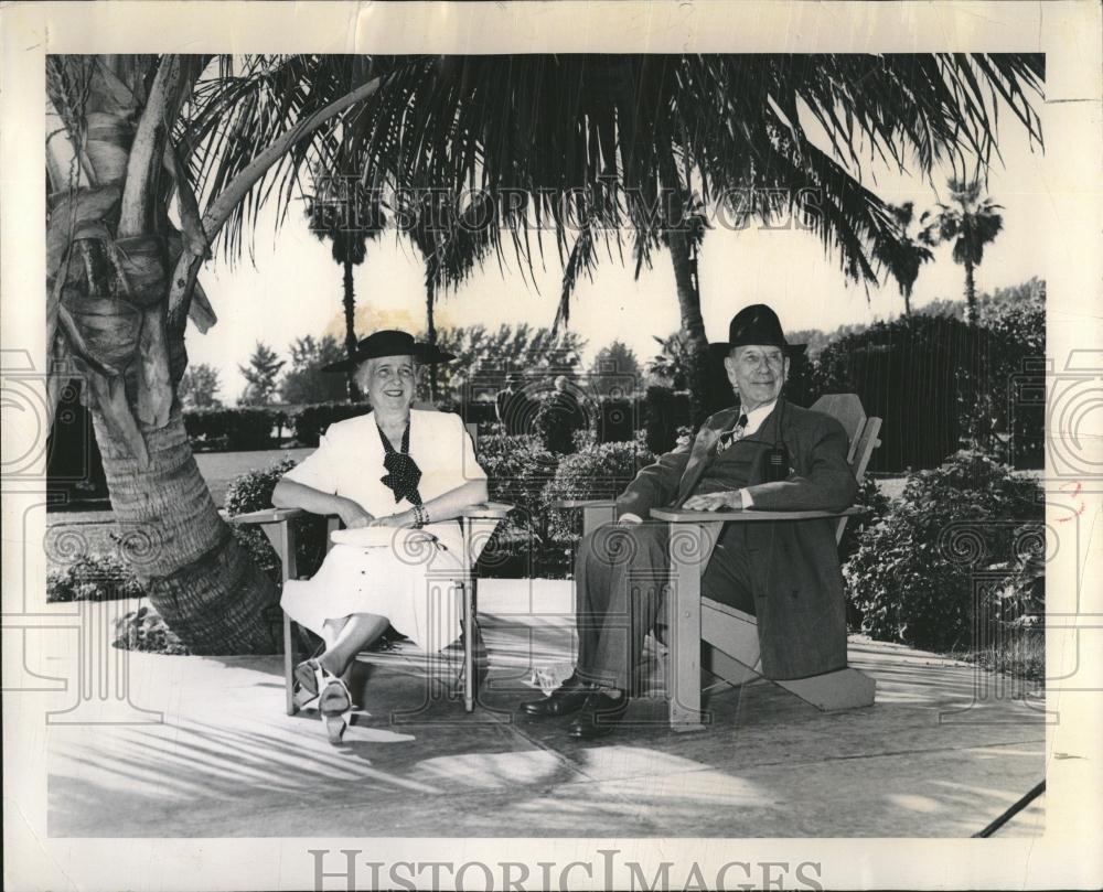 1952 Press Photo Florida Vacationer William Humphrey - RRV18345 - Historic Images